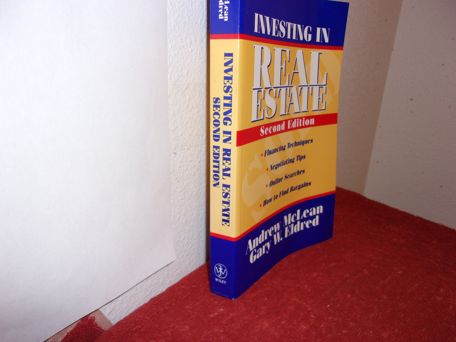 Investing in Real Estate by Gary W. Eldred and Andrew James McLean