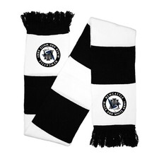 Newcastle Crest SCARF Fanmade Merchandise Printed Logo Black and White Army