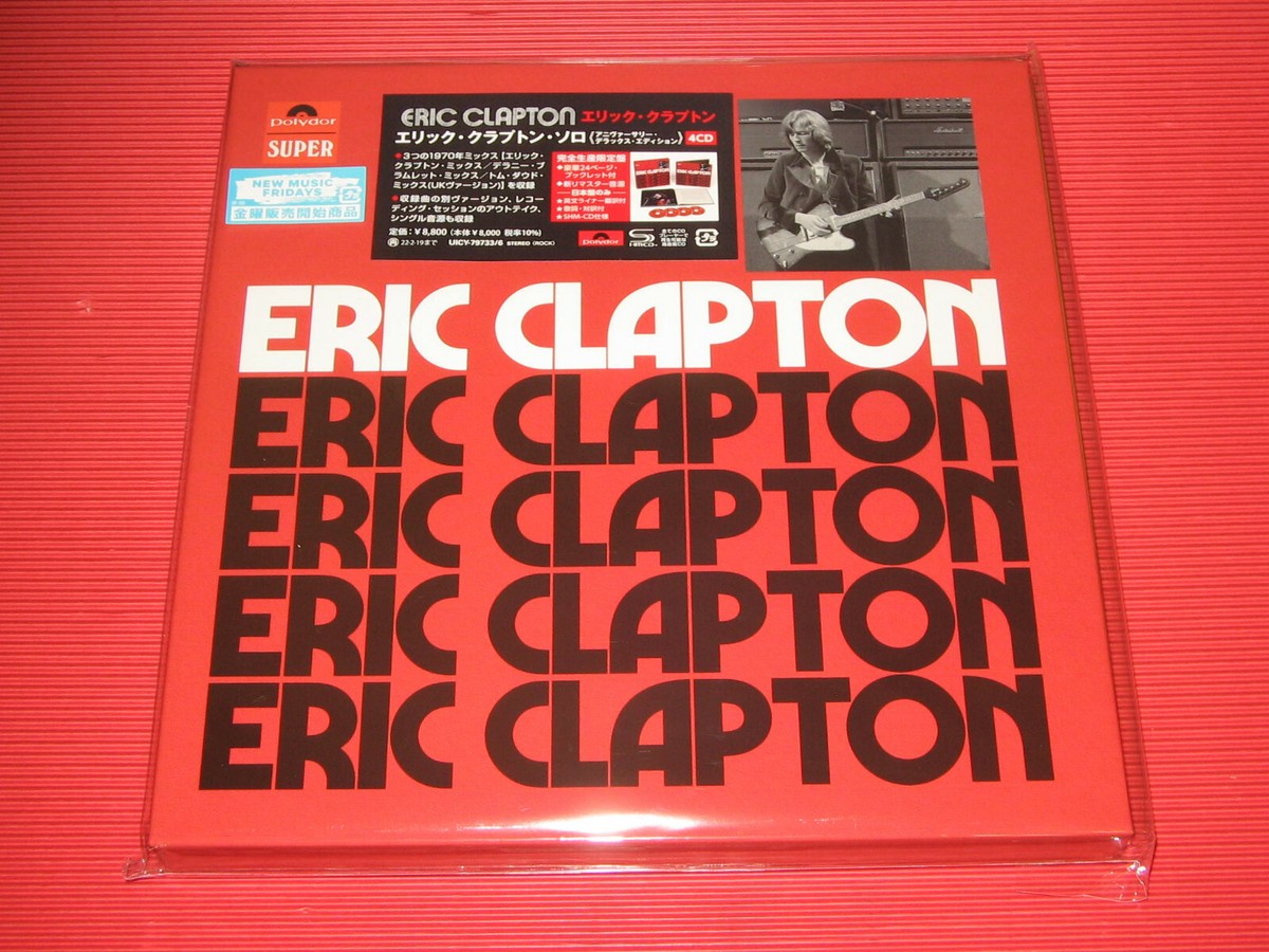 洋楽 ERIC CLAPTONJAPAN TOUR 2016 COMPLETE BOX 洋楽 ERIC CLAPTONJAPAN TOUR 2016 COMPLETE BOX 洋楽 ERIC