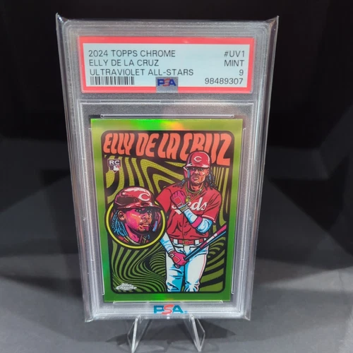 2023 Topps Chrome Elly De La Cruz PSA 9