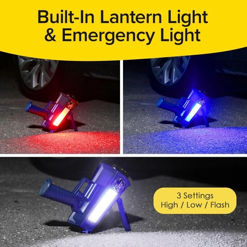 Star Patrol Mega Brillante Recargable Foco Luces Tácticas de Emergencia ¡BRILLANTE! - Imagen 6 de 9
