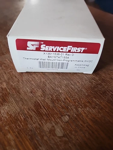 TRANE THERMOSTAT; WALL MOUNT, NON-PROGRAMMABLE 3H/2C (BAYSTAT155A) tht02773