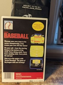 Authentic Vidpro Card Tecmo Baseball Kay Bee Toys R Us NES Nintendo Memorabilia