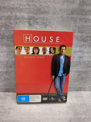 House : Season 3 (DVD, 2006) Region 2,4