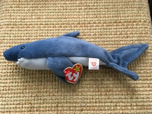 crunch the shark beanie baby