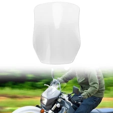 Clear Windshield Windscreen Deflector For Suzuki DR650 DRZ400S DR-Z400SM 2000-23