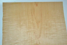 Flame Maple Raw Wood Veneer Sheet 16 x 37 inches 1/42nd              5941-44