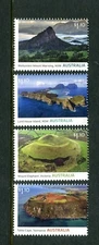 2021 Australia's Volcanic Past - MUH Set of 4 Stamps