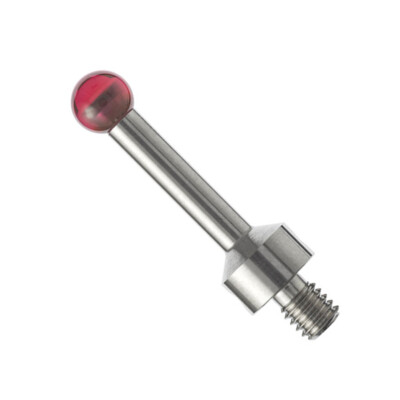 CMM Styli for A-5000-6731 M4 Thread 5.0mm Ruby Ball Stainless Steel Stem L20mm