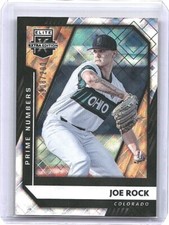 2021 Elite Extra Edition Prime Numbers A #68 Joe Rock /200 Rockies FAST SHIP