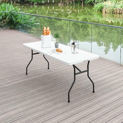 Mesa De Plástico Para Patio Plegable 6 Pulgadas Cuadrada Cocina 7445031624666 |