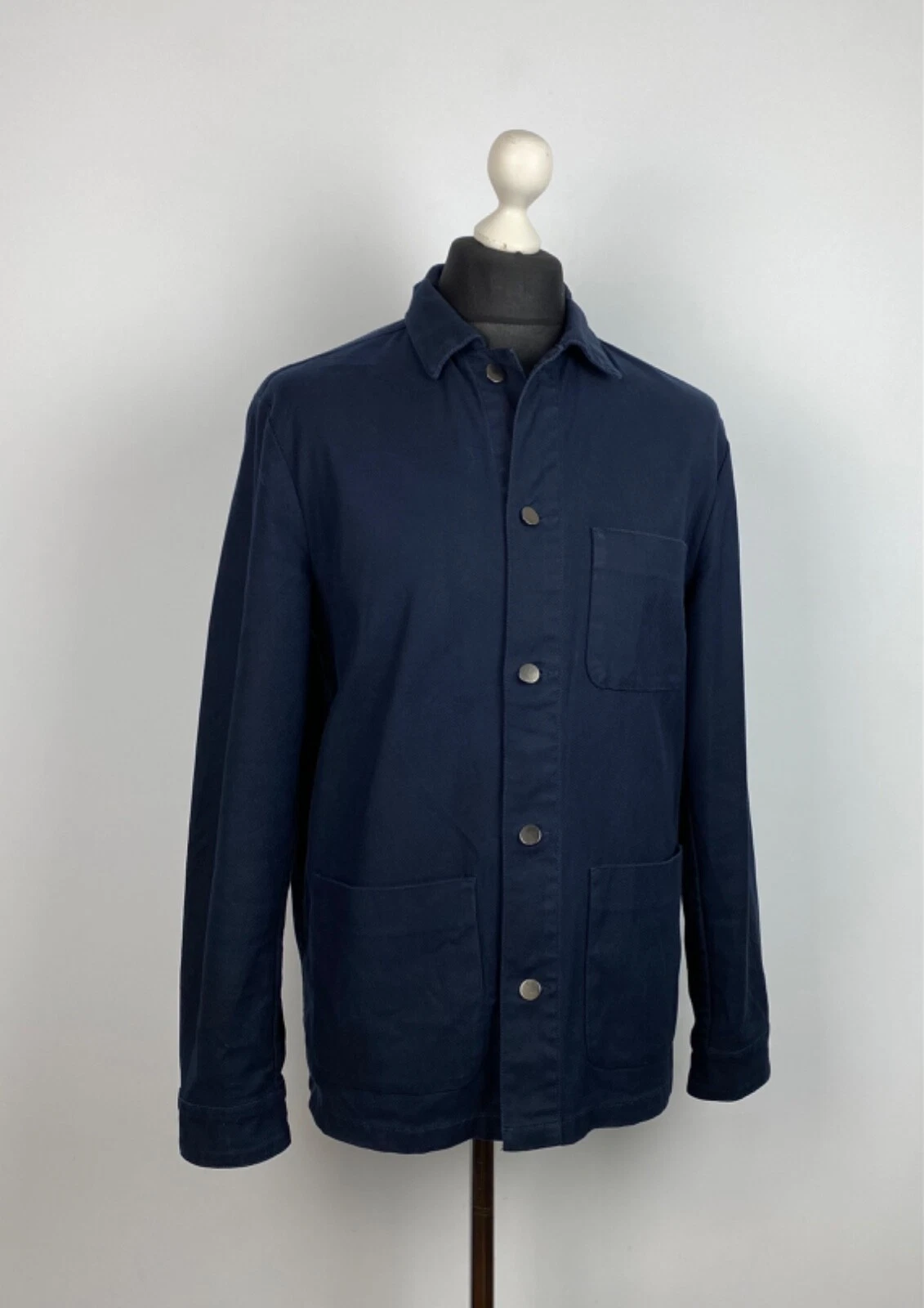 RILEY men's denim jacket 97% cotton 3% elastane Size 50