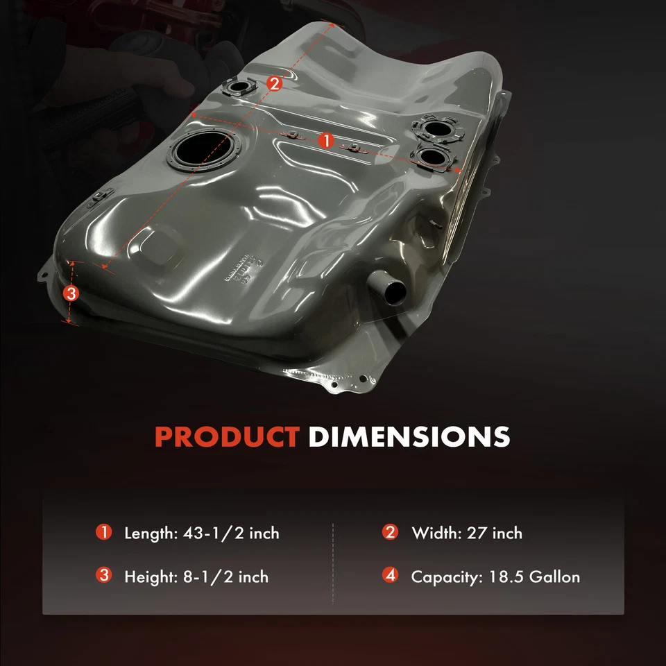 Топливный бак 18,5 галлона для Toyota Camry 1998-1999 Avalon 1999 Solara 2,2 л 3,0 л - Изображение 4 из 4