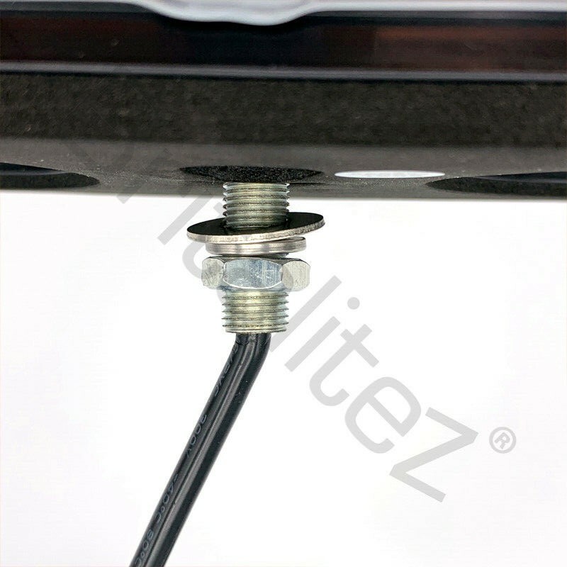 Luce Lampeggiante LED Strobo 95mm 4LED 12V/24V Omologata - Foto 9