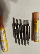 1/8'' x 3/8'' x 3/8'' x 3-1/16'' OAL 4 Flutes HSS Square End Mill 5 pcs