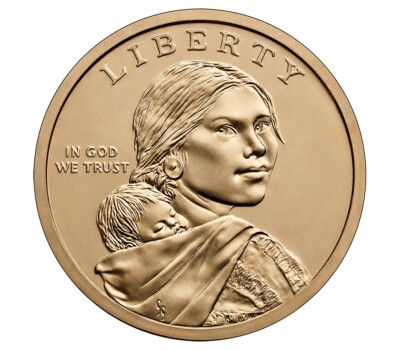 2025 Pristine Uncirculated Native Amercian Sacagawea Dollar Coin