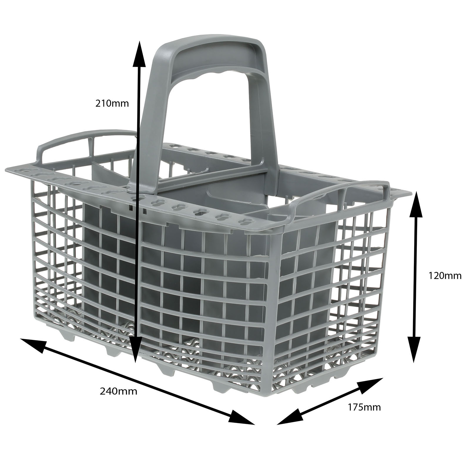 ZANUSSI DISHWASHER CUTLERY BASKET UNIVERSAL GREY eBay
