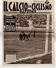 [MAB38] RIVISTA IL CALCIO E CICLISMO ILLUSTR. ANNO 1960 N. 15 PELE' E TOZZI