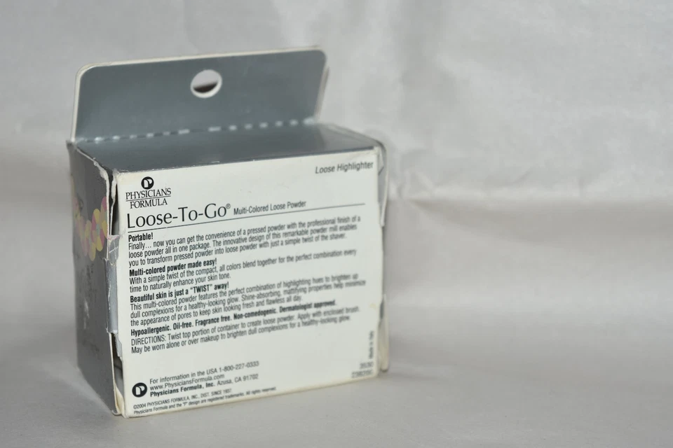 NIB Physicians Formula Loose-To-Go multi-colored loose powder 3530 highlighter - Image 2 of 2