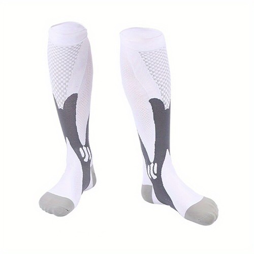 Compression Socks Knee High Stockings Leg Support Calf Sleeves Sports Men Women - Picture 43 of 50