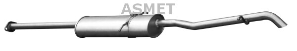 Asmet EndschalldäMpfer SchalldäMpfer FüR Mercedes-Benz A-Klasse 01.021-image