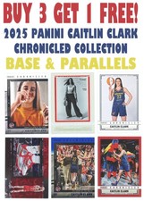 2025 Panini Caitlin Clark Chronicled Collection WNBA (BUY 3 GET 1) You Pick