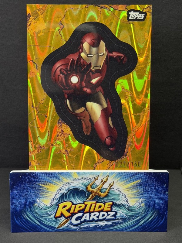 1975 Topps Comic Book Heroes #75 Iron Man