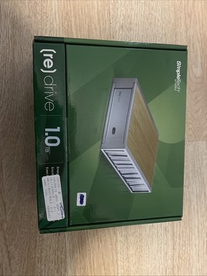 SimpleTech 1TB (re)drive External Hard Drive w/ Power Adapter & USB Cable
