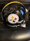 Hines Ward Signed Authentic Pittsburgh Steelers Full Size Helmet Beckett COA