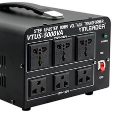 5000W Voltage Converter Transformer Step Up 110V-120V to220V-240V or VTUS-5000