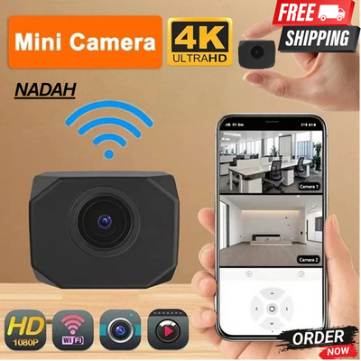 Mini Camera WiFi 1080P HD Smart Home Security Portable IP Cam Remote Monitoring