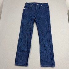 Vintage Wrangler Jeans 34x32 Blue 13MWZ Cowboy Cut Original Fit Denim Straight