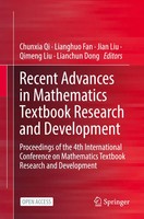 Recent Advances In Mathematics Textbook Research And Development Qi (U. A.) Buch