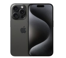 Apple iPhone 15 Pro 256GB Titan Schwarz Hervorragend Zustand Top