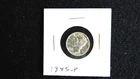 1945-P Mercury Dime AU/BU 90% Silver 10c Nice Coin Almost Full Split Bands