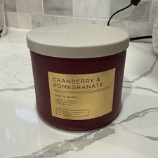 Bath  Body Works, White Barn 3 Wick - 14.5 oz Candle - NEW