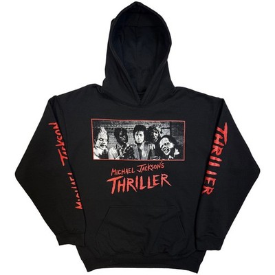 Michael Jackson 'Thriller Zombies' (Black) Pullover Hoodie