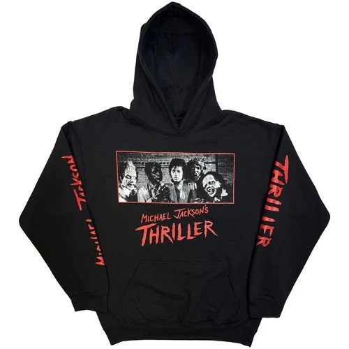 Michael Jackson 'Thriller Zombies' (Black) Pullover Hoodie