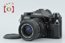 Canon Used AE 1 PROGRAM Black New FD 35 70mm f 3.5 4.5 From Japan