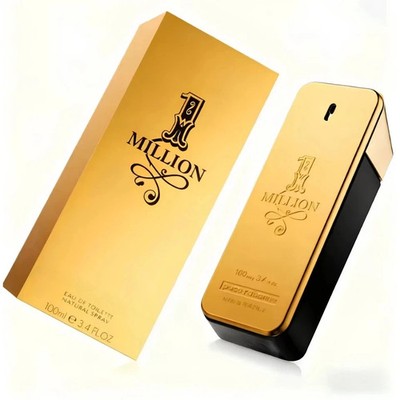 1 Million Paco Rabanne 3.4 oz Cologne for Men Long Lasting Fragrance 100ml New