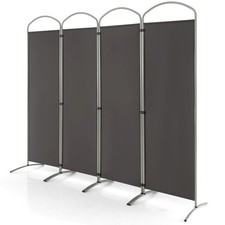 4 Panel Room Divider 188cm Folding Privacy Screen Portable Freestanding Divider