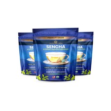 Golden Herbs USDA Organic Japanese Sencha Green Tea – 30 Tea Bags Packed in USA