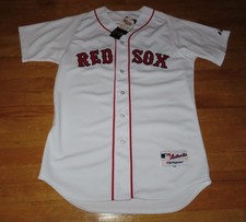 Majestic DUSTIN PEDROIA No. 15 BOSTON RED SOX Size 44 Baseball Jersey w/ Tags