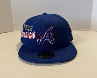Atlanta Braves New Era 59Fifty 715 Hank Aaron Fitted Hat Club Size
