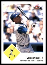 Vernon Wells 2003 Fleer Tradition #183 Blue Jays MLB READ FREE SHIP AutographDen