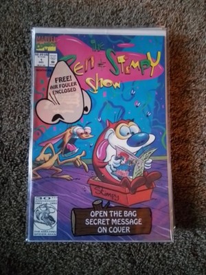 1992 REN AND STIMPY DEBUT VINTAGE COMIC BOOK SEALED