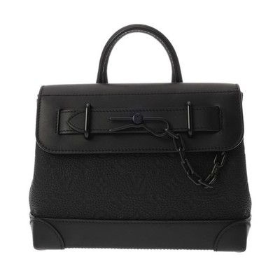 LOUIS VUITTON Steamer PM M24436 Monogram black mens Shoulder Bag