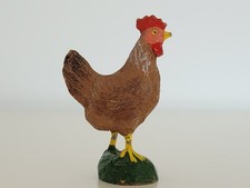 Elastolin Figur - Henne - handbemalt