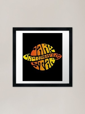 Dark Star Orchester Gerahmtes Kunstdruck Gerahmtes Wandbild Poster Leinwanddruck Bild