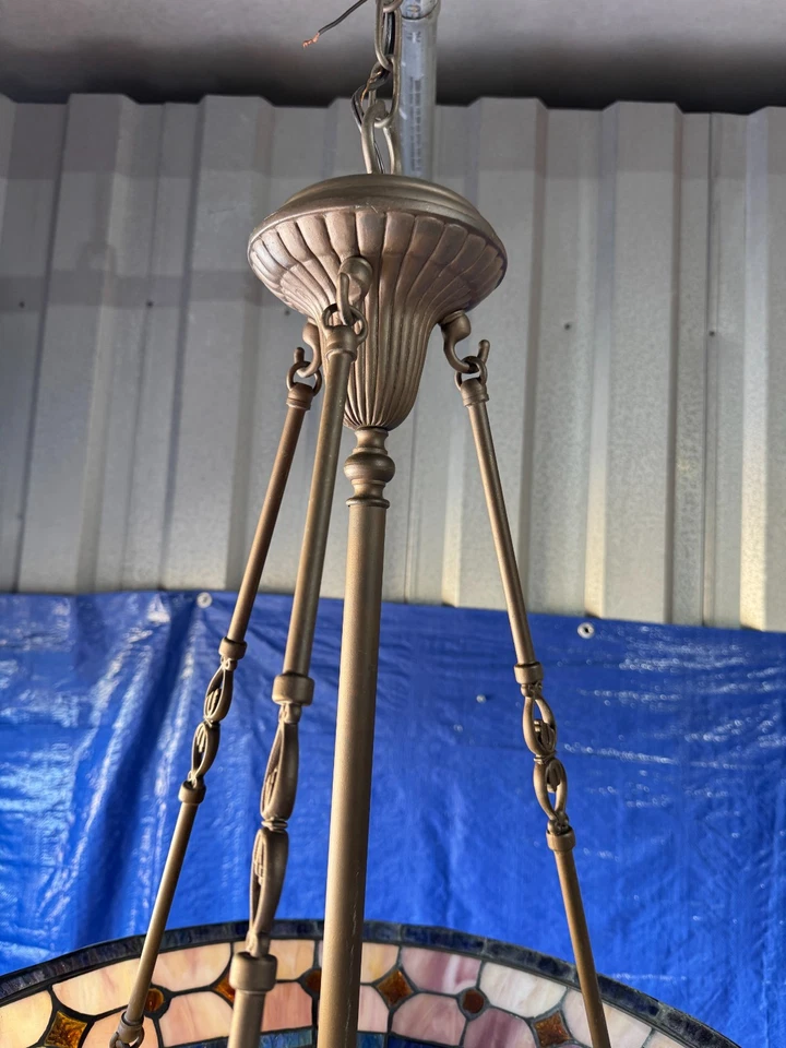 Lámpara colgante vintage TIFFANY Stale Foto 4 de 4